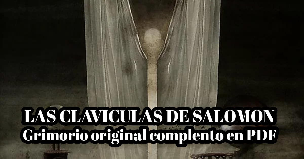 Las Claviculas de Salomon PDF Gratis